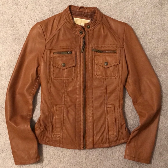 Michael Kors Jackets & Blazers - Michael Kors Leather Jacket